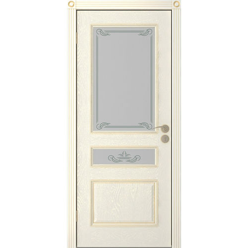 Дверь (Эмаль) Вена 20-7 эмаль крем остекленная