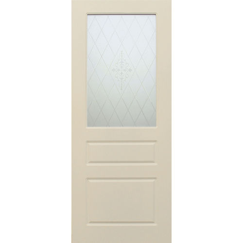 Дверь (Эмаль) Честер 20-8 эмаль крем остекленная