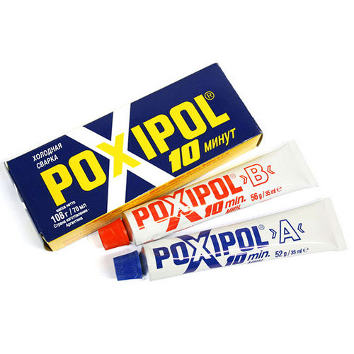 Клей POXIPOL эпоксидный цвет металла 70мл