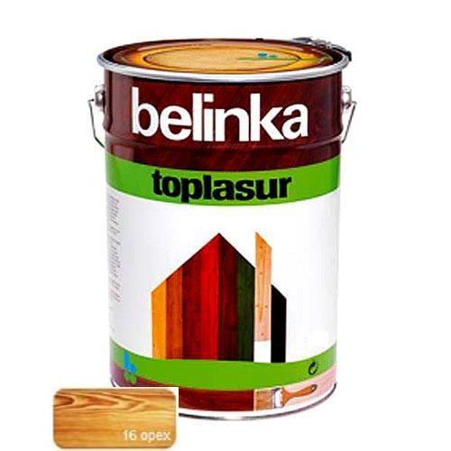 Защитно-декоративное средство BELINKA TopLasur № 16 орех 2,5л
